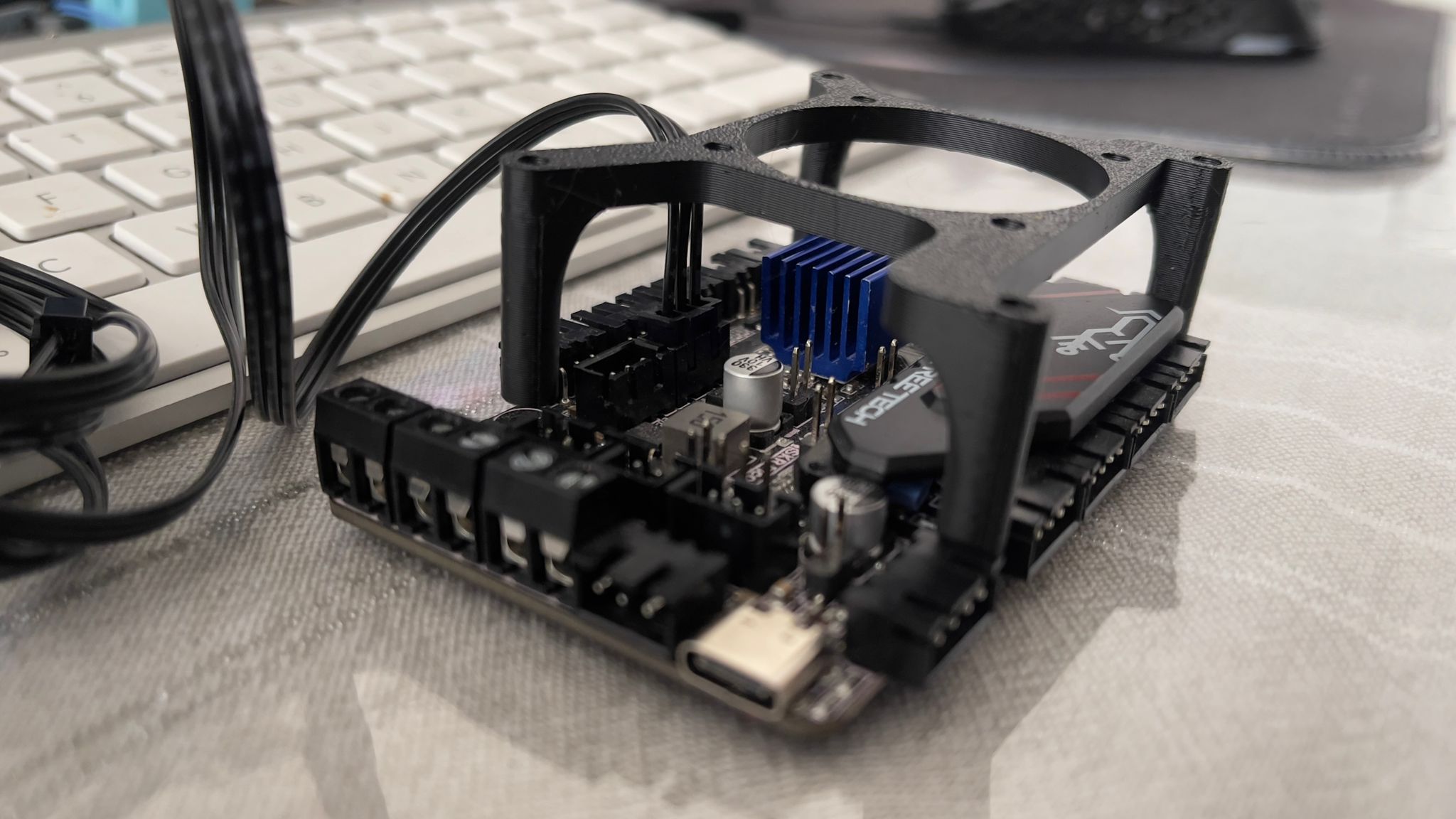 Btt skr pico 4010 fan mount by nadir download free stl model