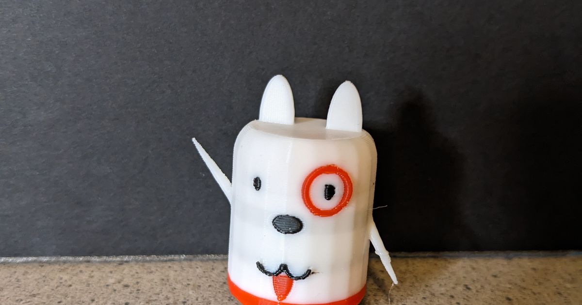 Bullseye the Target Dog by PrinterMcgee Download free STL model