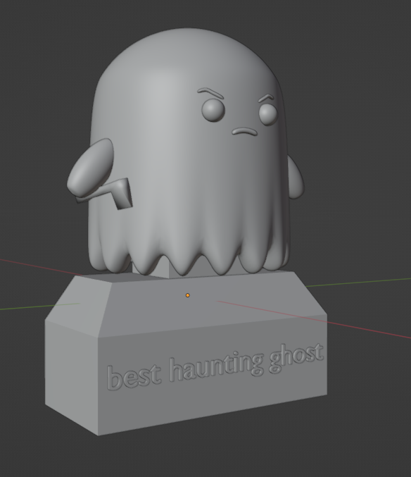 Haunting Ghost Trophy