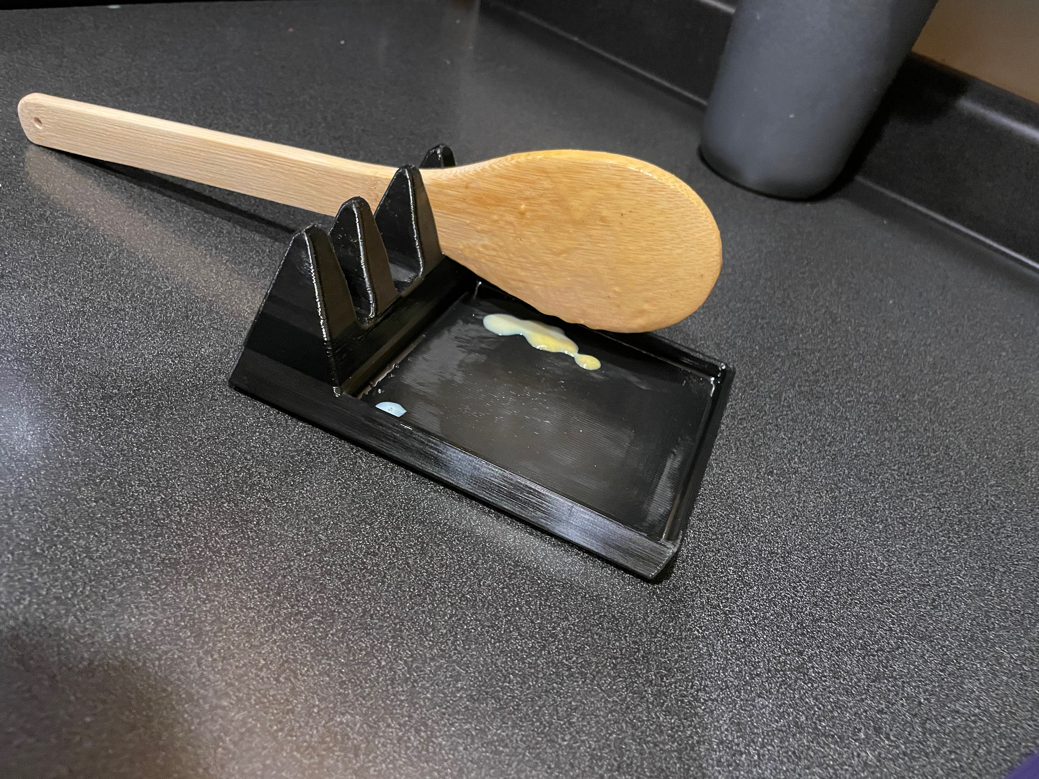 Spoon holder 3D model thumbnail