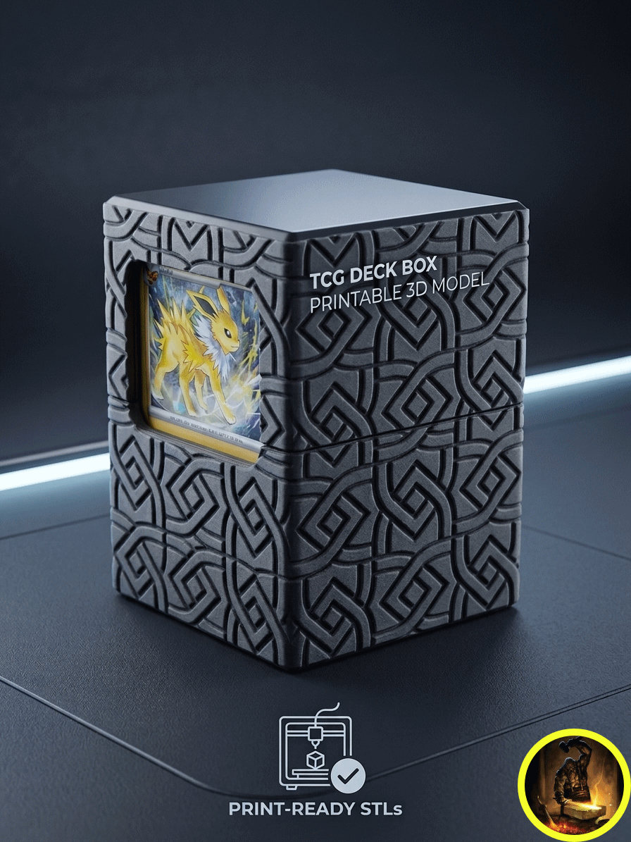 Premium TCG Deck Box with Display Window