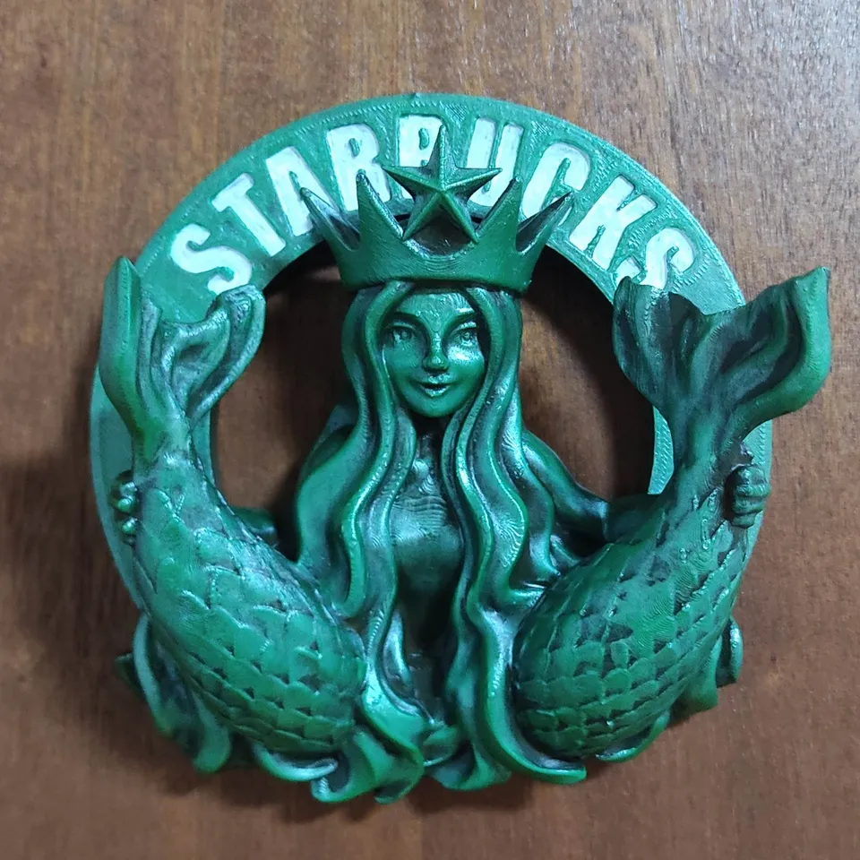 Starbucks wall decor by NEMO-MK2 | Download free STL model