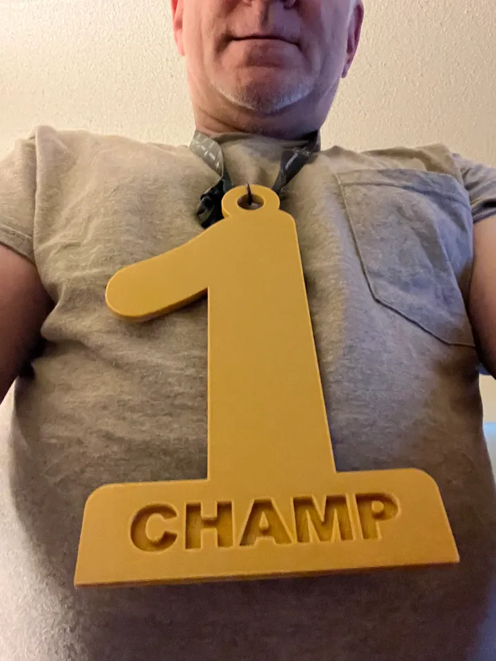 NeckLanyard Number 1 Champ by Tom Anderson (The Real NEO) | Download ...