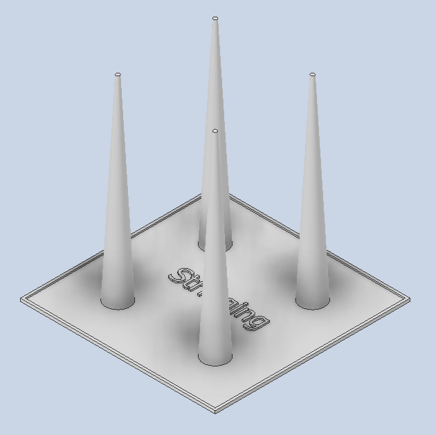 Miniatura 2 do modelo 3D 3D-PRINT TEST STRINGING