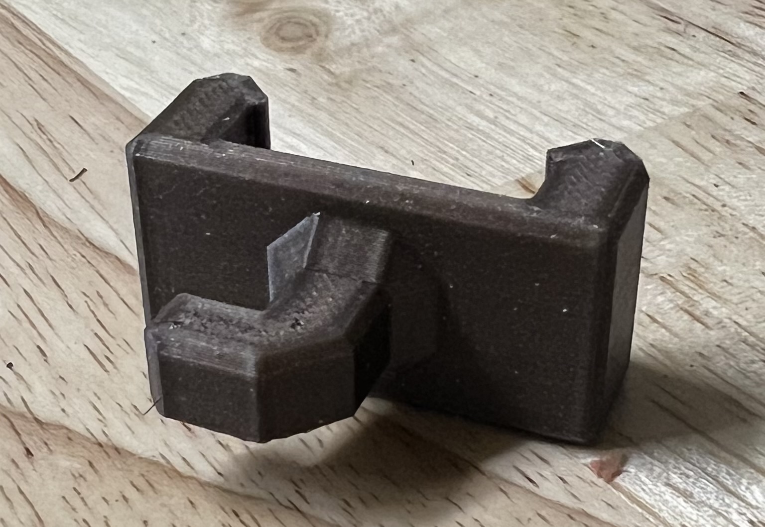 Wire shelf clipon hook by Drums501 Download free STL model