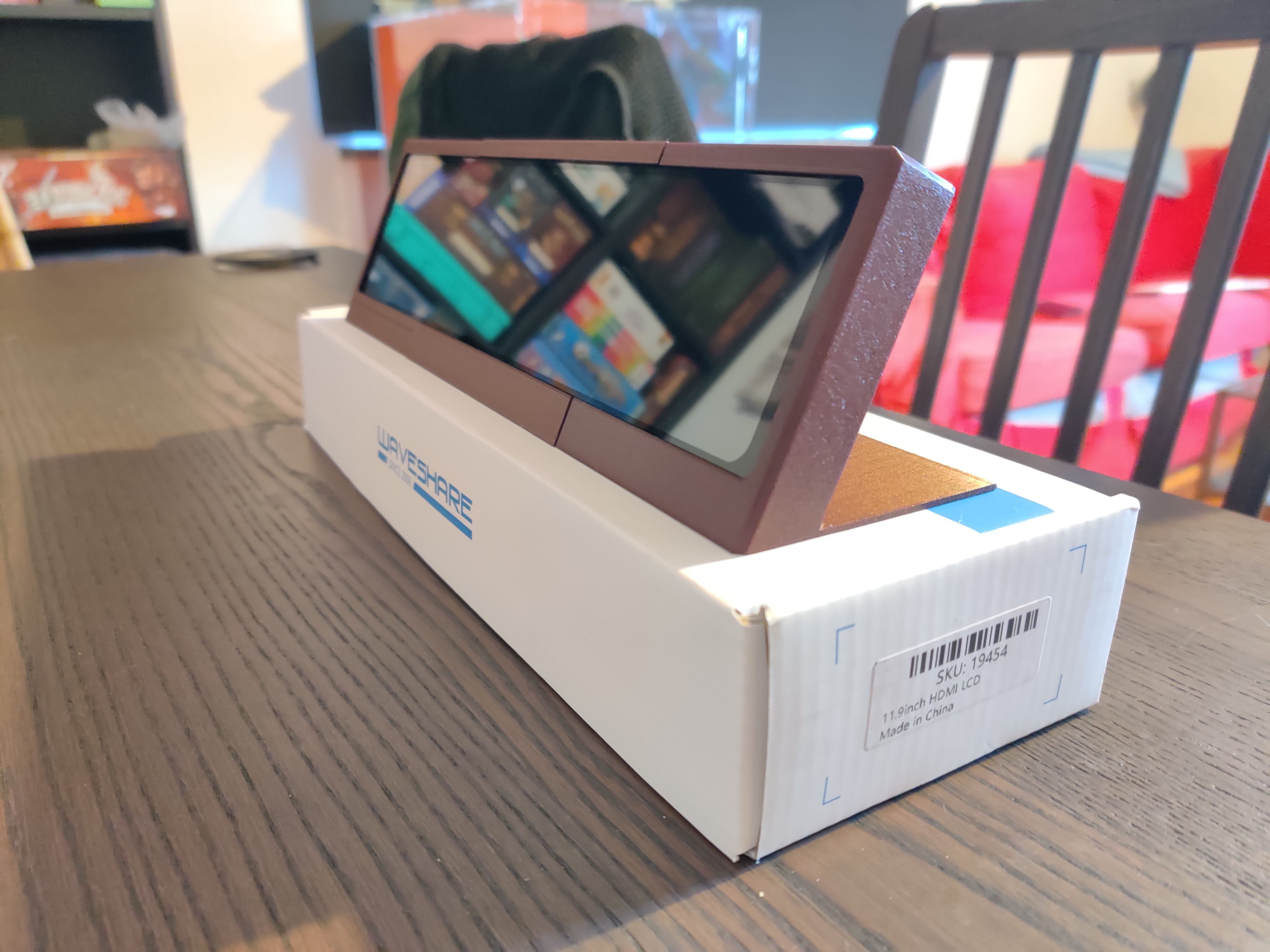 Case for Waveshare 11.9" LCD Display