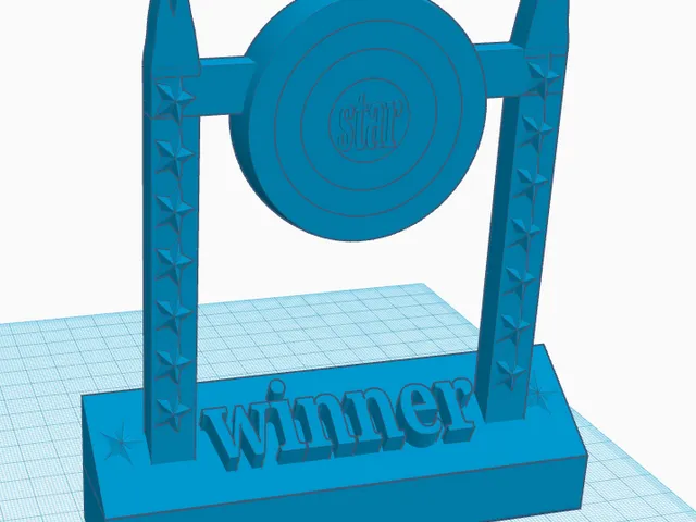 gyro spinning trophy