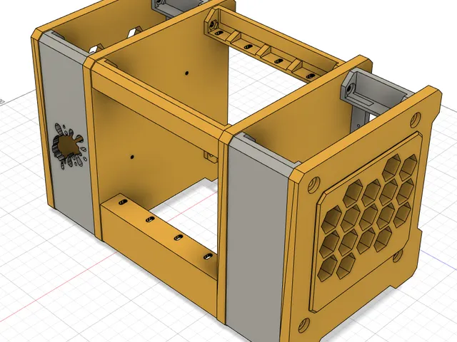 DIY 3D Printed 4Bay NAS