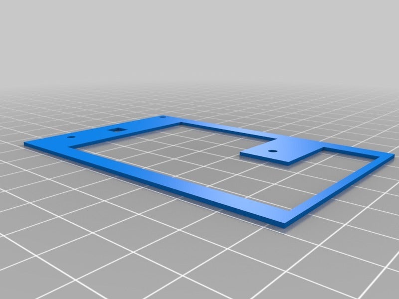 Raspberry Pi Model B Drilling And Mounting Plates by ctheroux