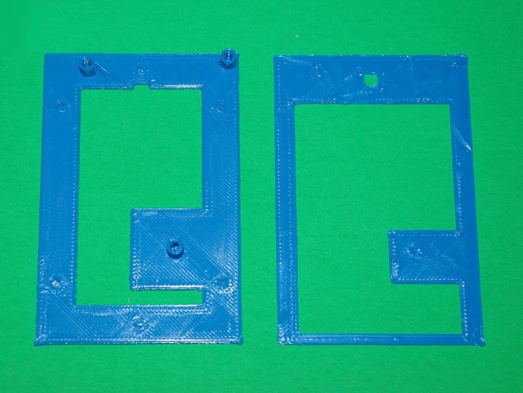 Raspberry Pi Model B Drilling And Mounting Plates by ctheroux