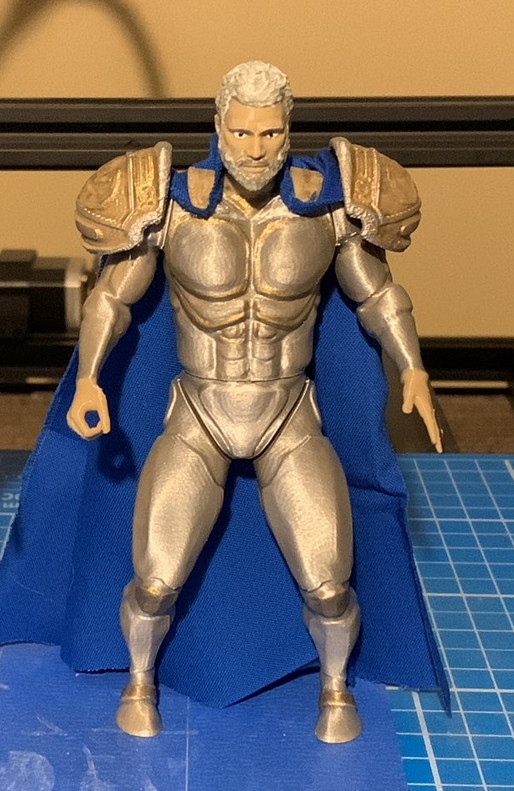Tanner3D's 6 POA Action Figure Line Sir Gavin Cavanaugh