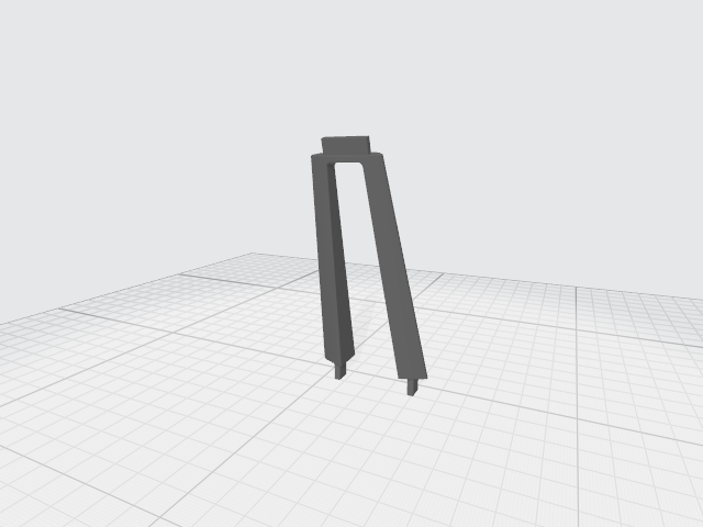 Makerbot Headphone stand (Remix)