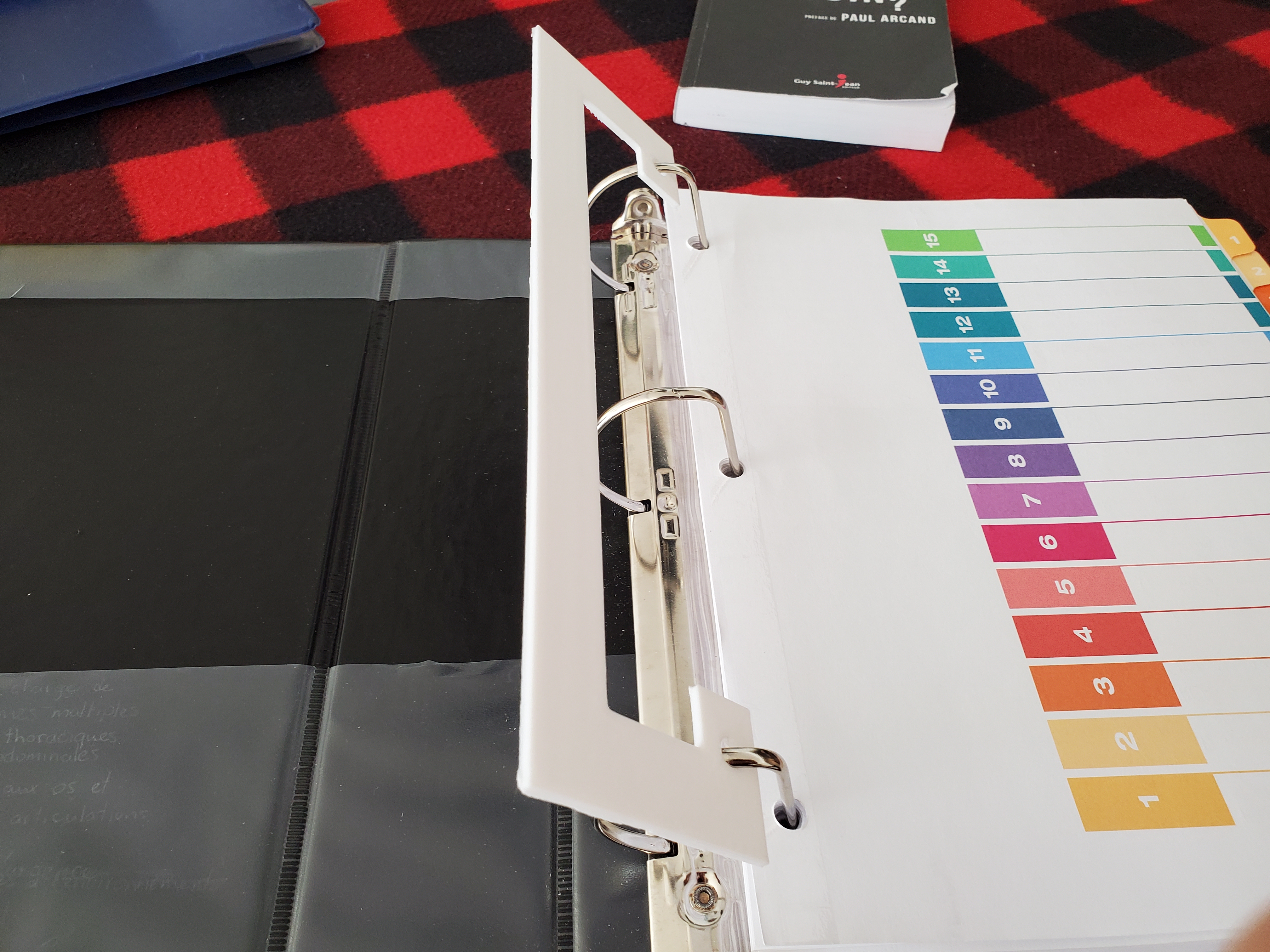 Binder Hanger For Book