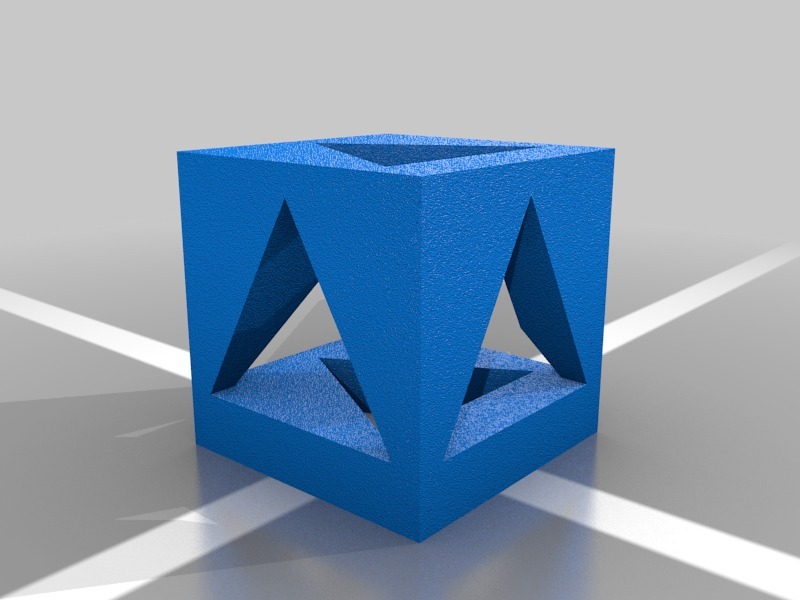 Testcube 10x10x10mm
