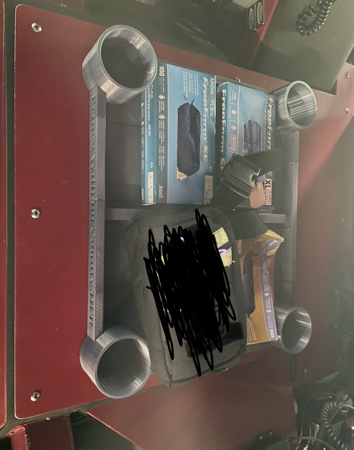 Fire Engine Cup Holder