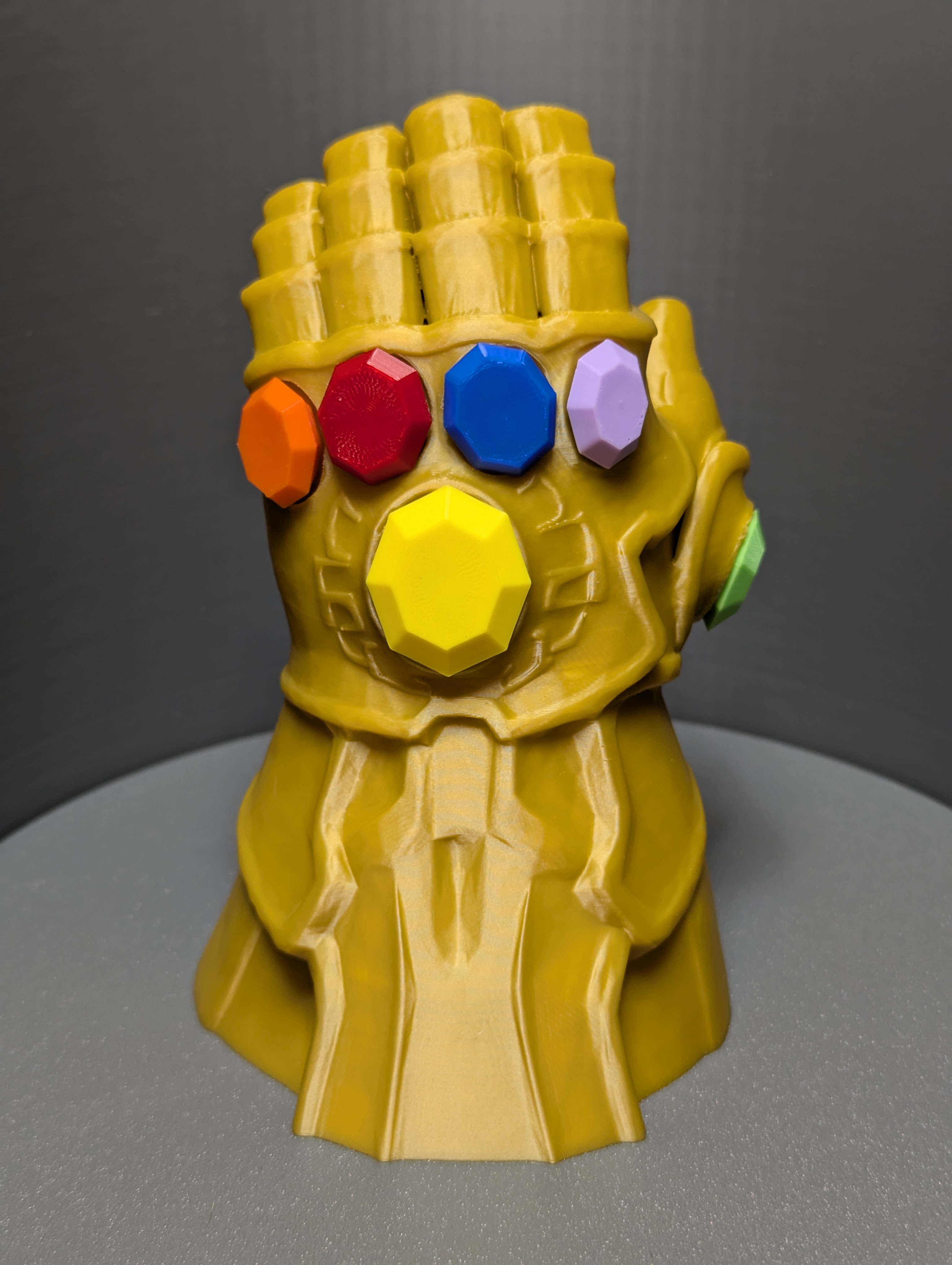 Infinity Gauntlet With Printed Gems