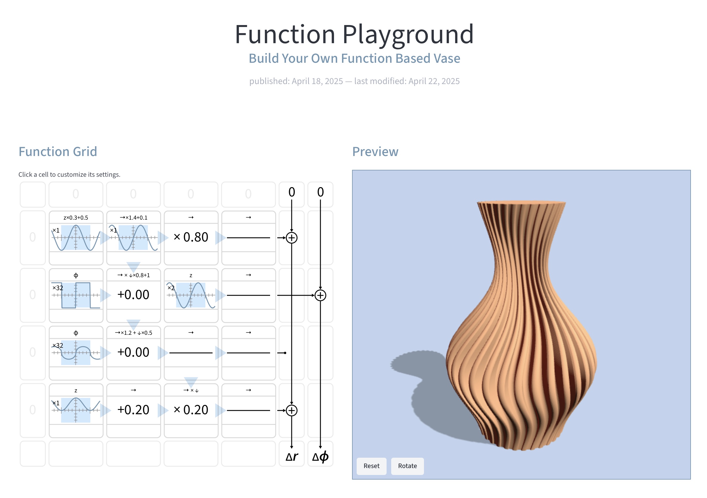 Function Playground - Vase — miniatura 2