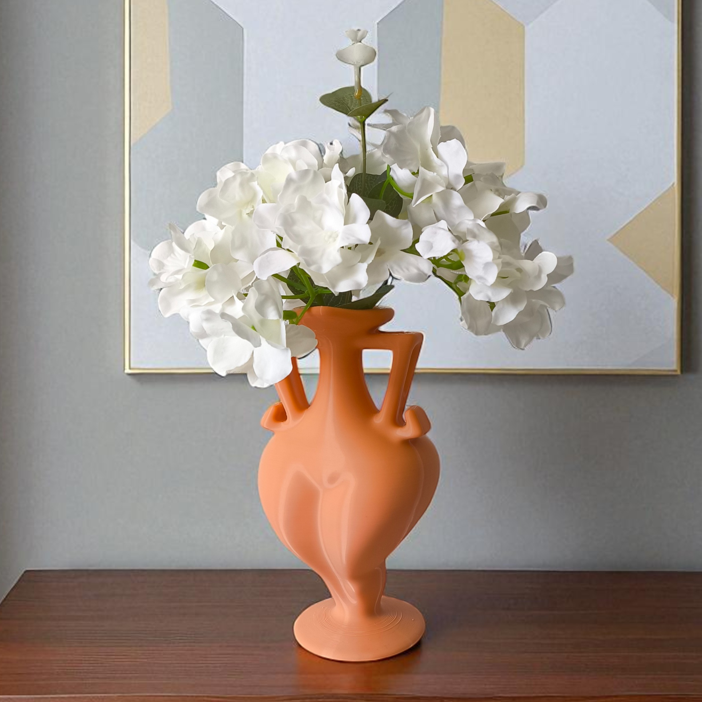 Flowing Grace Amfora Vase