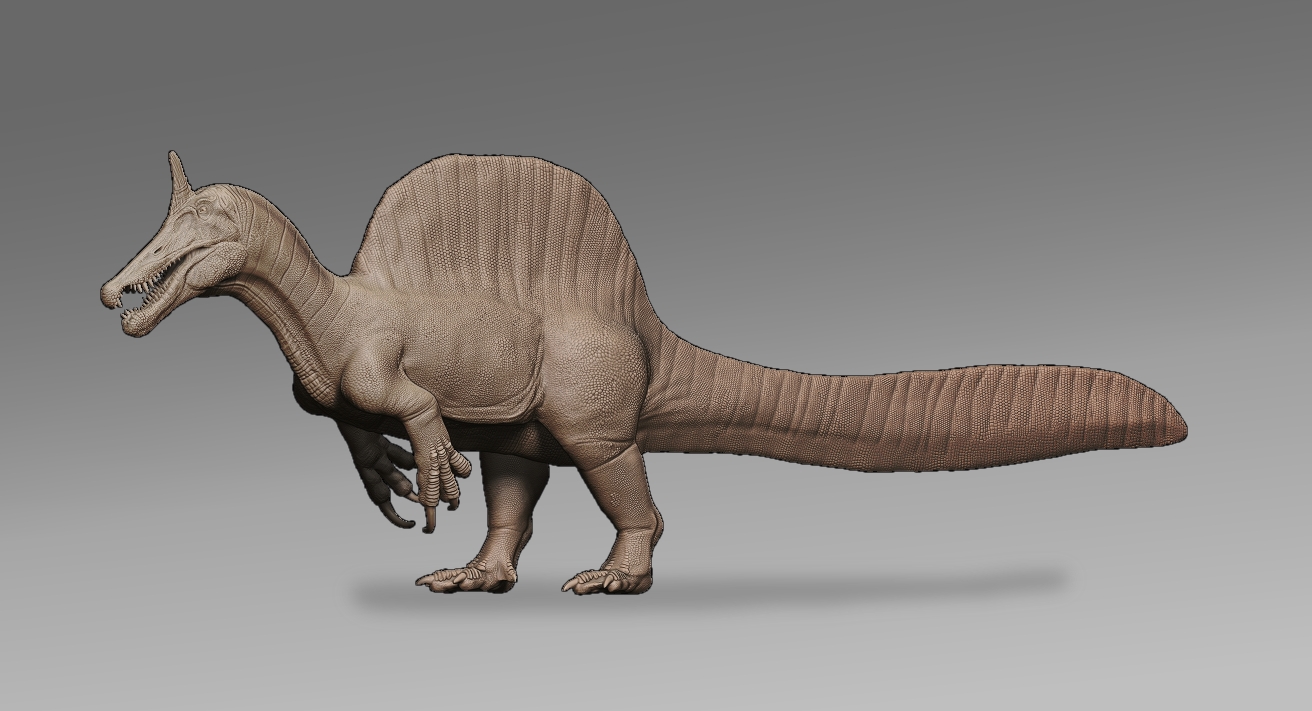 Scimitar Spinosaurid Figurine