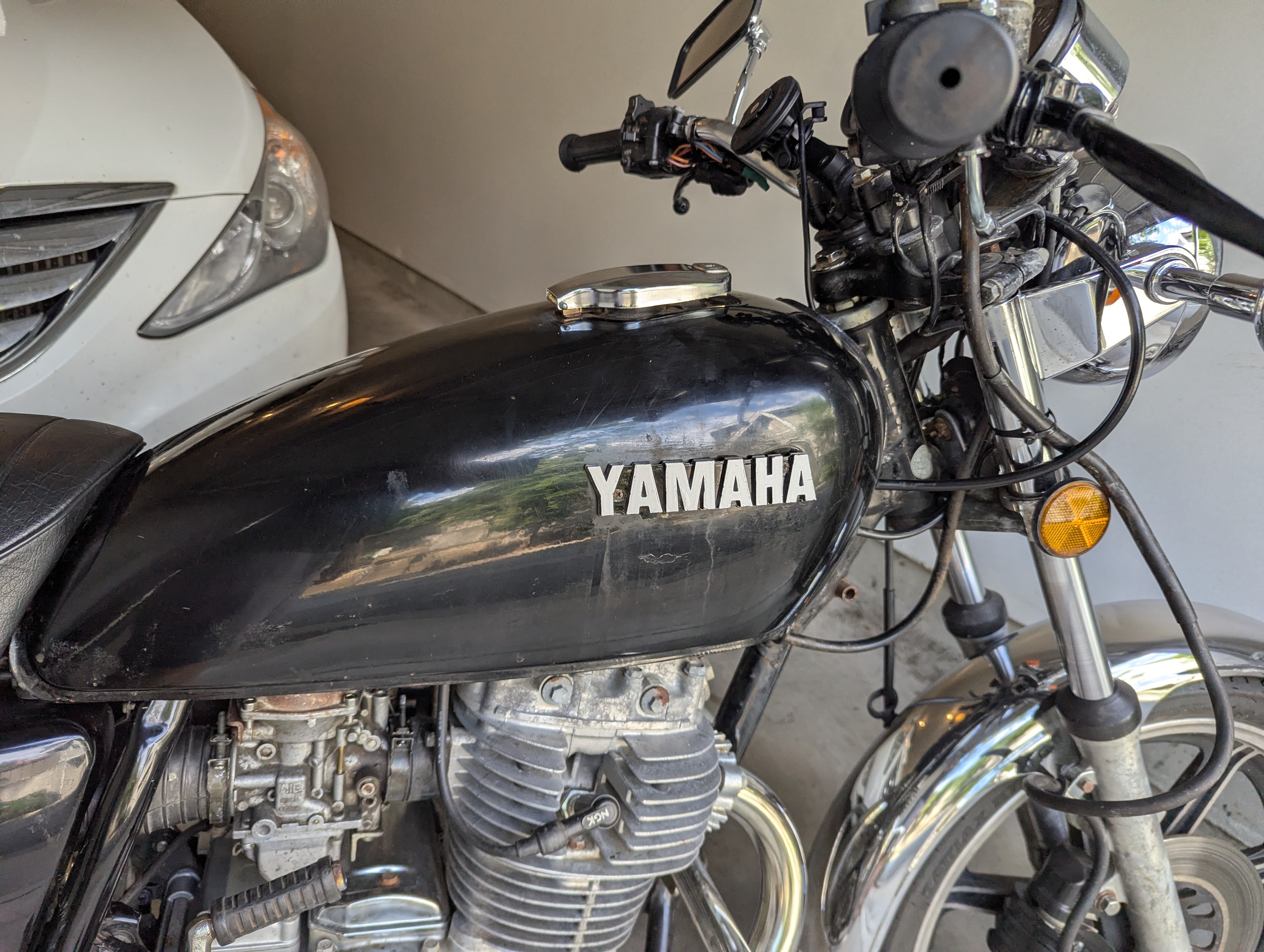 Yamaha emblem - 1980 xs400 Special