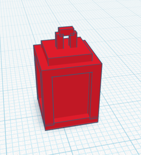 minecraft lamp keychain