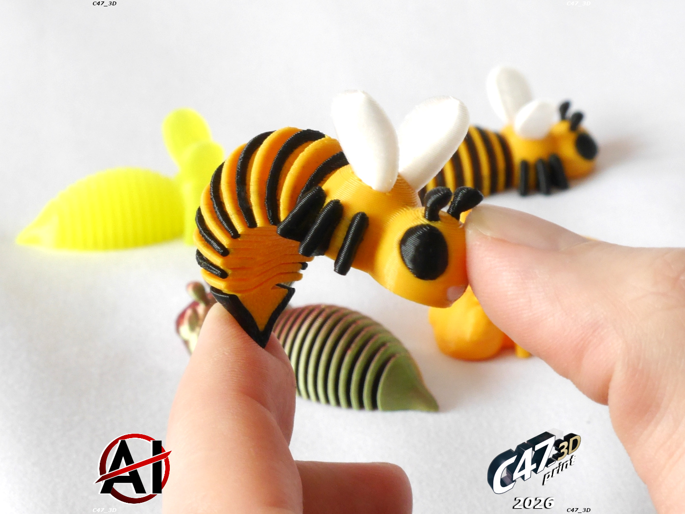 Miniatura 4 do modelo 3D SpringBee