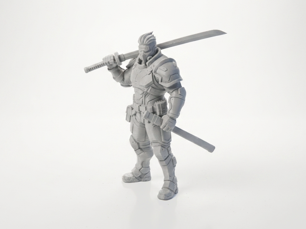 Blademaster Warrior Fantasy Fighter 3D Printable