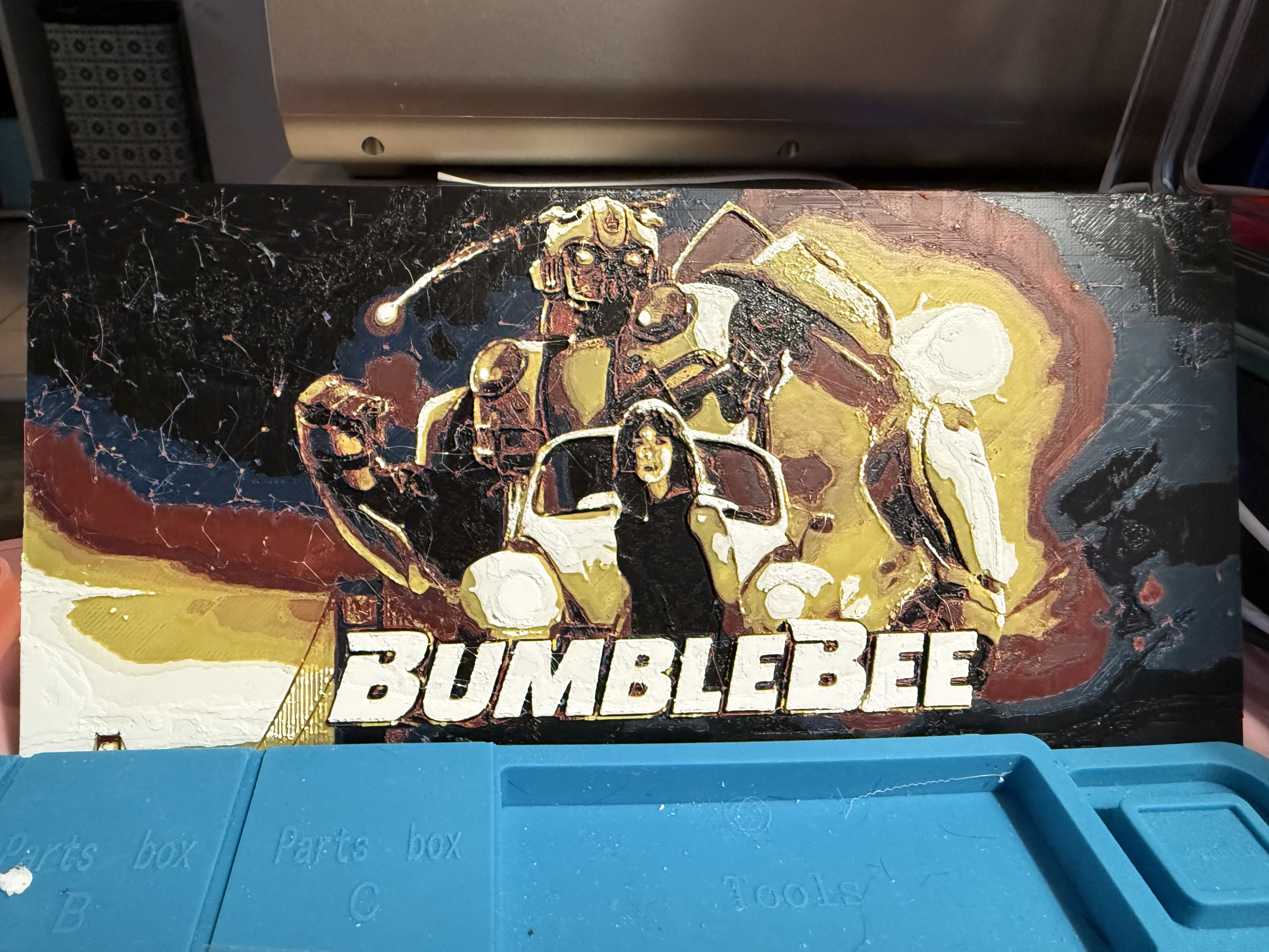 Hueforge Affiche BumbleBee
