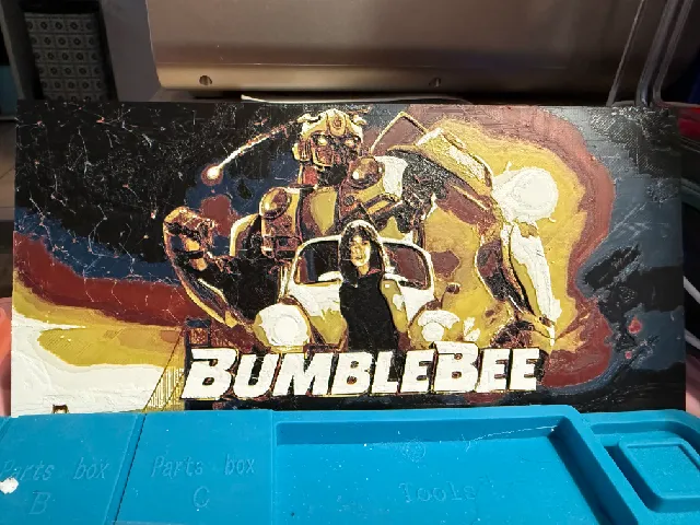 Hueforge Affiche BumbleBee