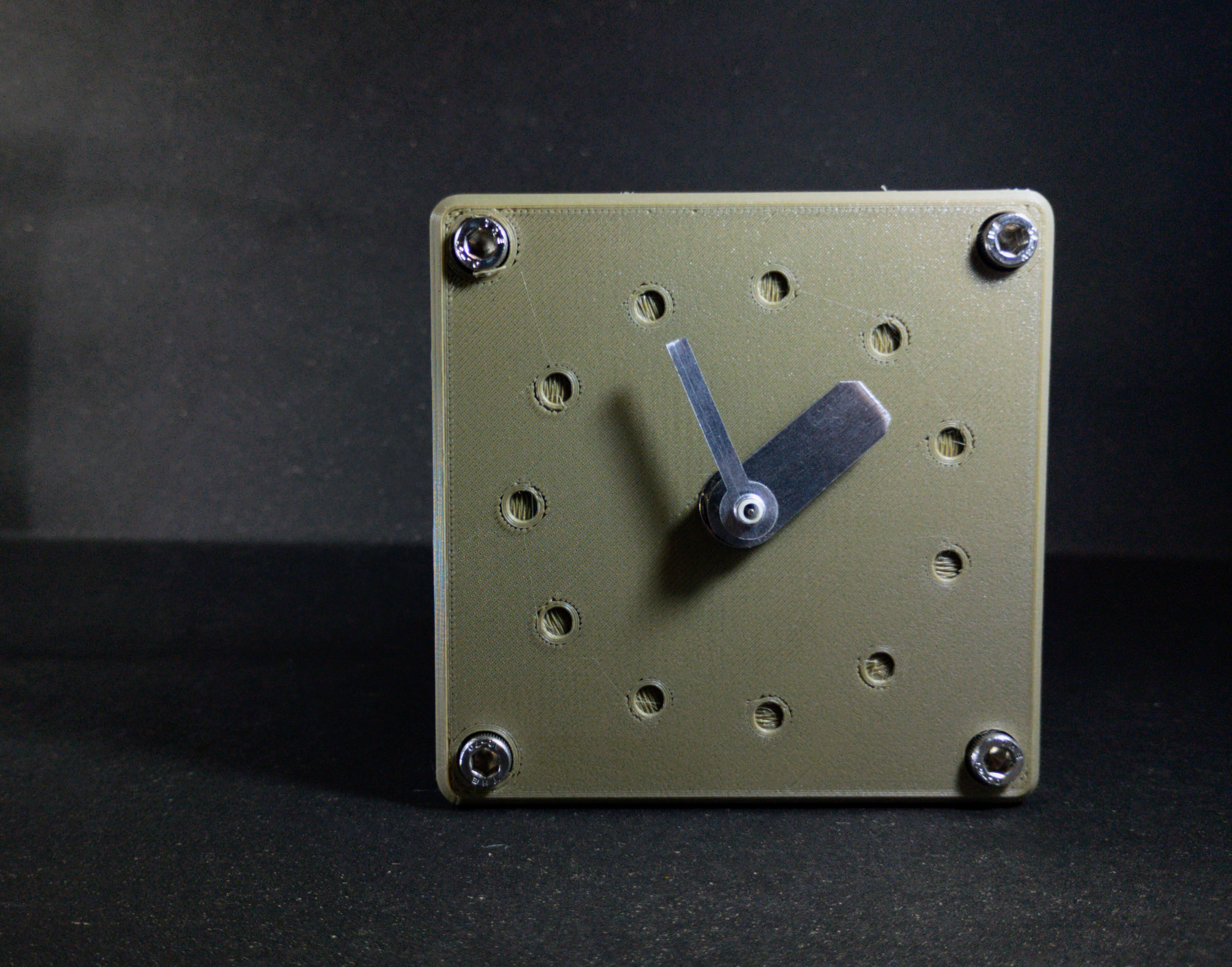Industrial Style Desk Clock — thumbnail 3