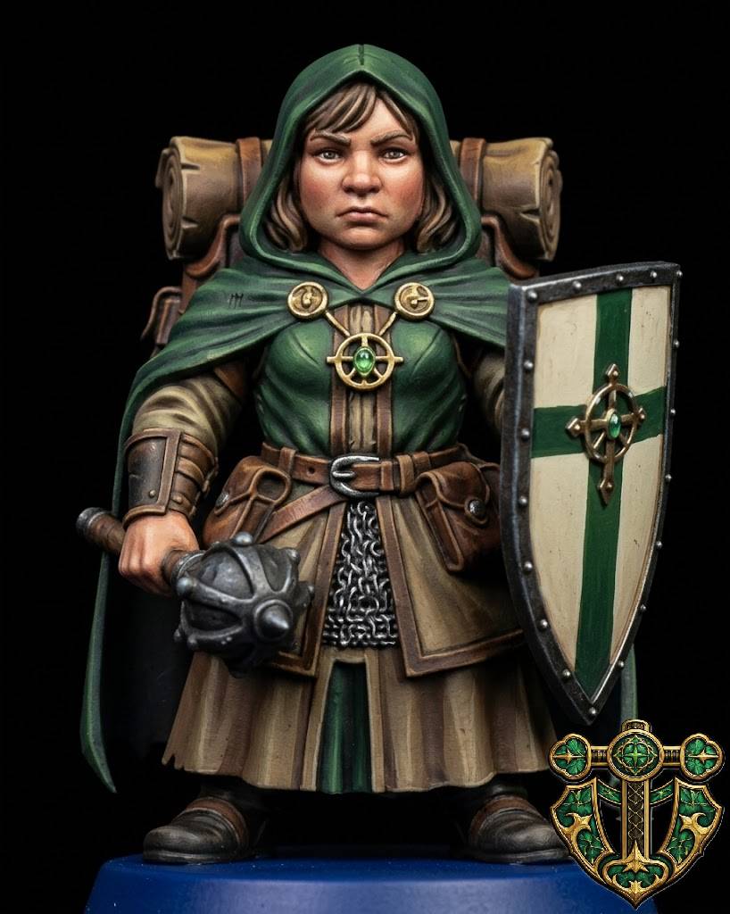 Halfling Cleric — miniatura 2