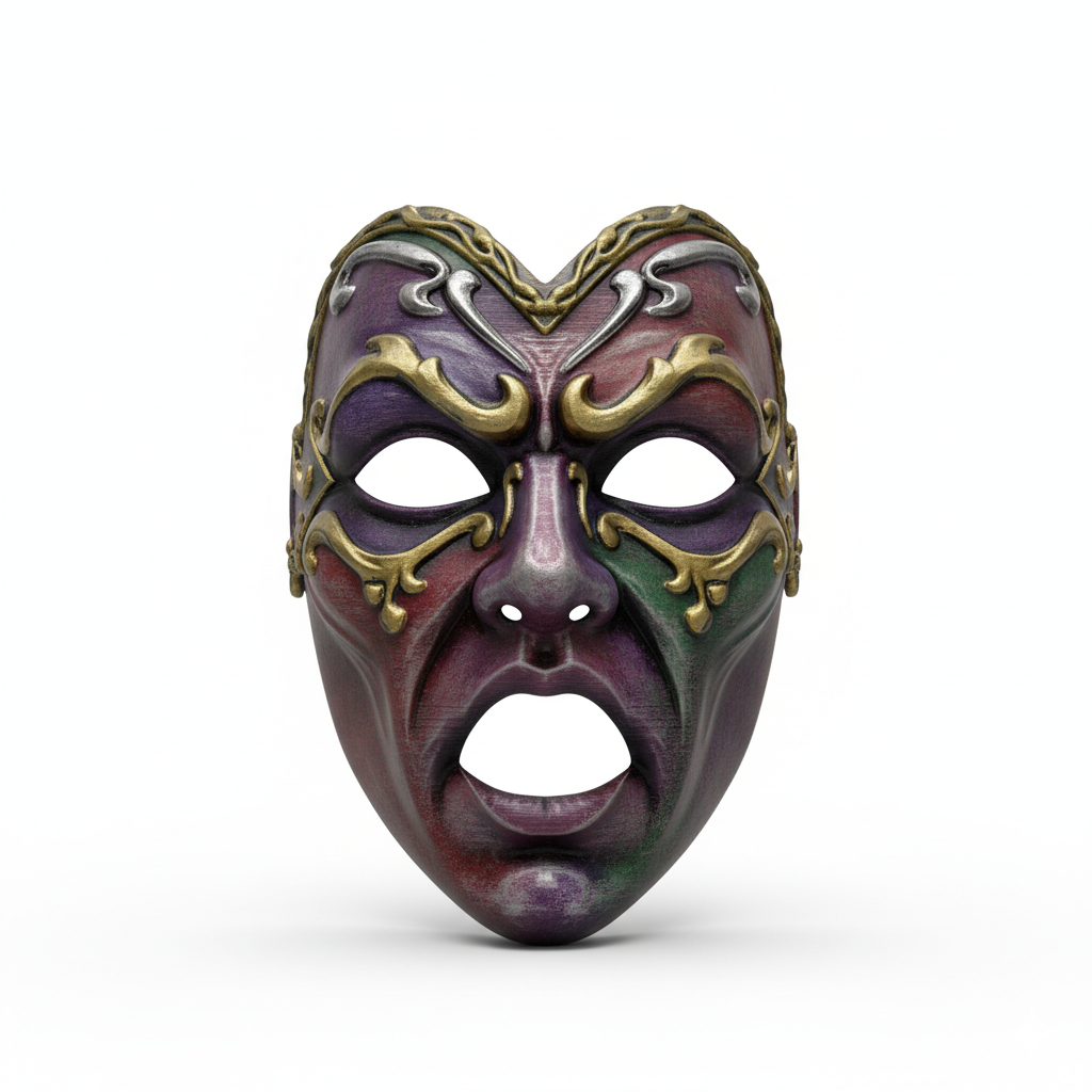 Haunted Carnival Jester, mask, cosplay, wearable, costume, face, helmet