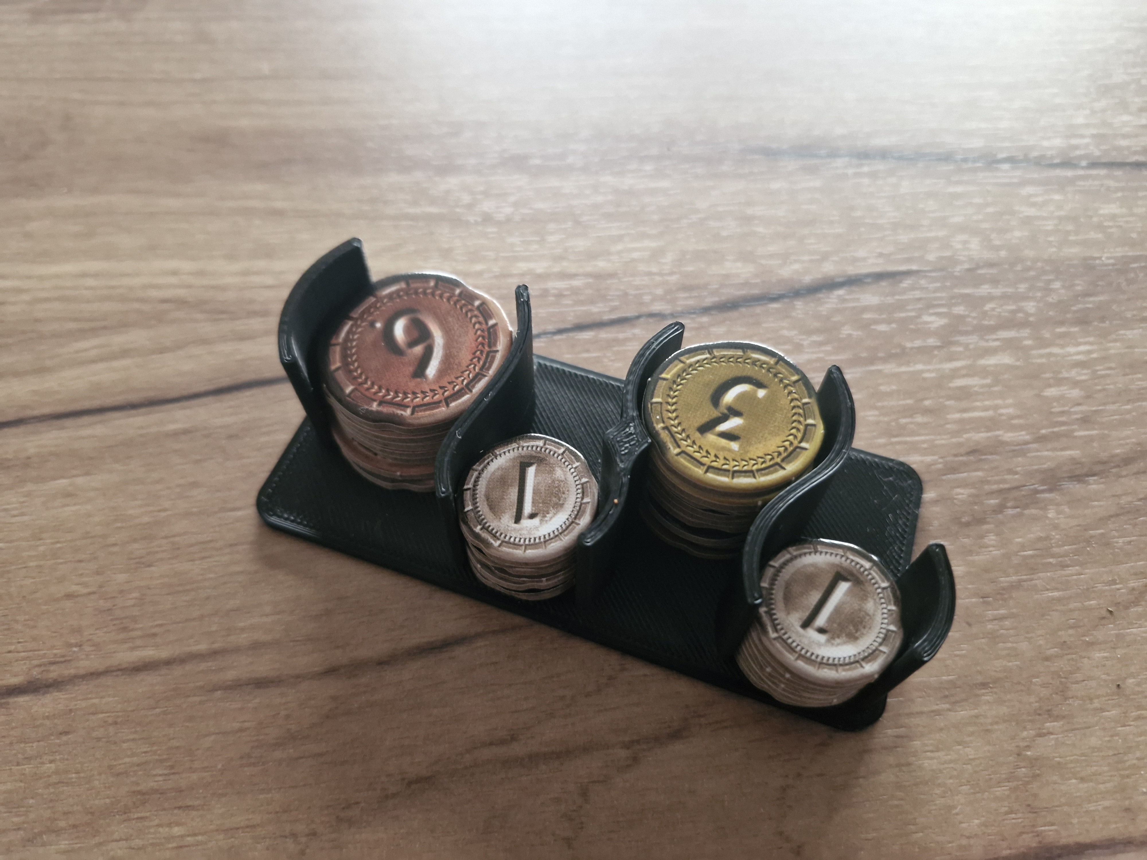 7 Wonders Duel coin holder
