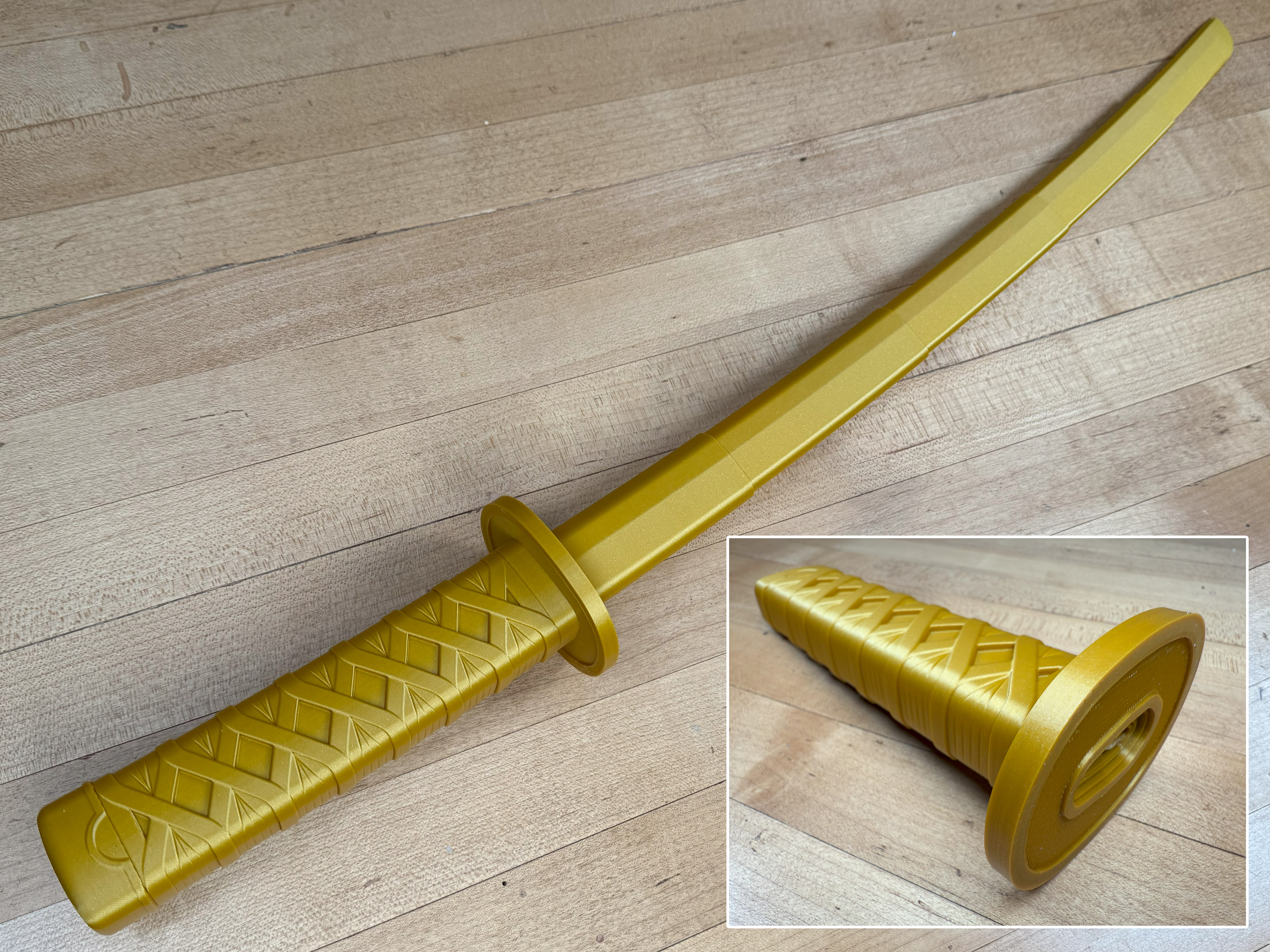 Wado Ichimonji  Print-in-Place Collapsing Sword