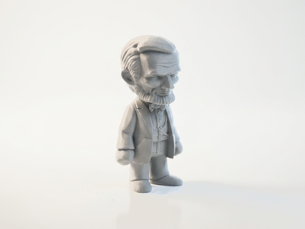 Abraham Lincoln Figurine Historical 3D Printable