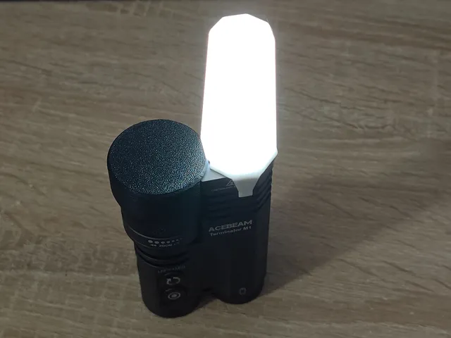 Acebeam M1 diffuser