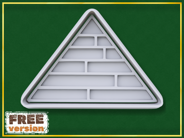 Egyptian Pyramid Cookie Cutter