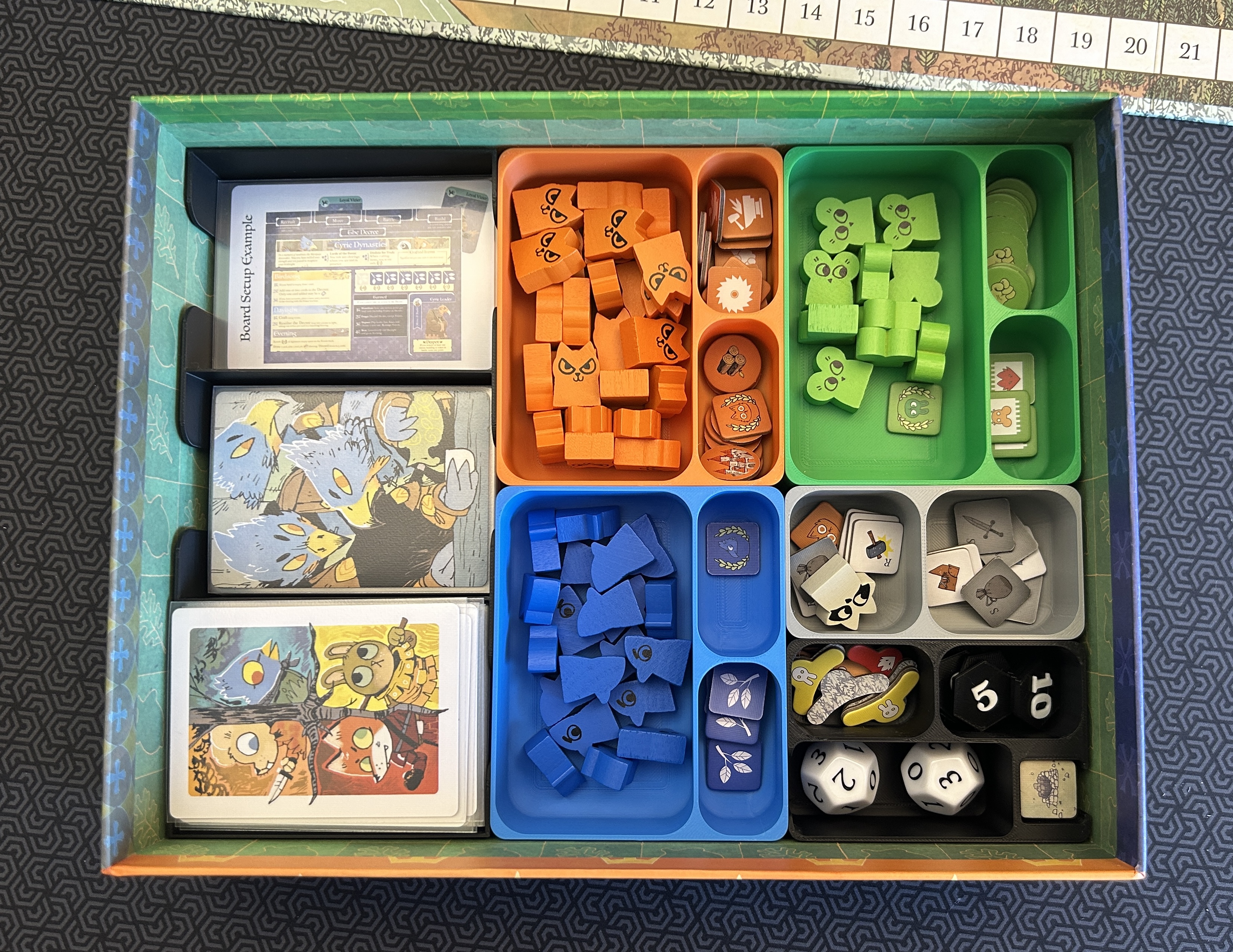 Root + The Clockwork Board Game Insert