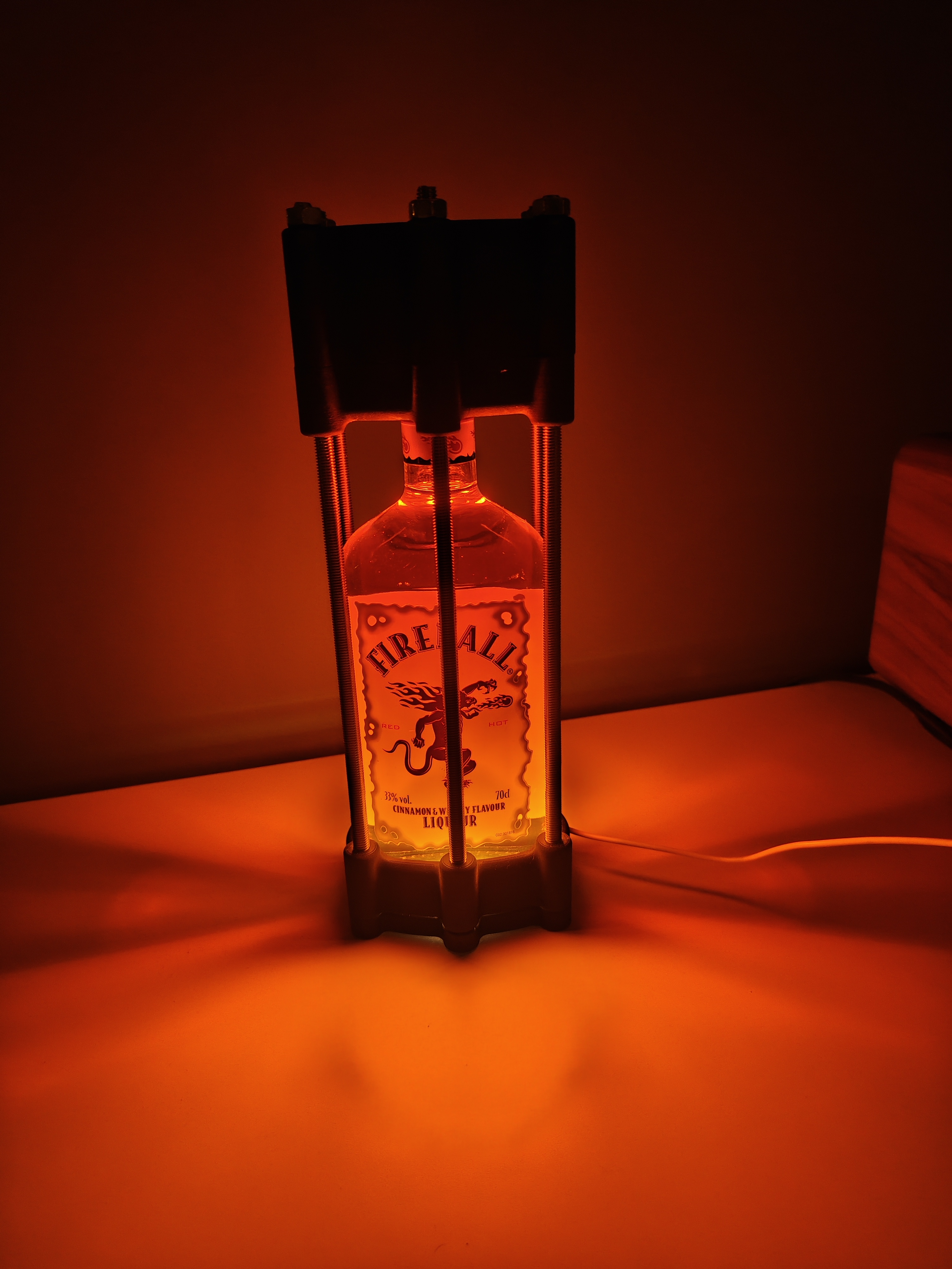 Fireball bottle prison