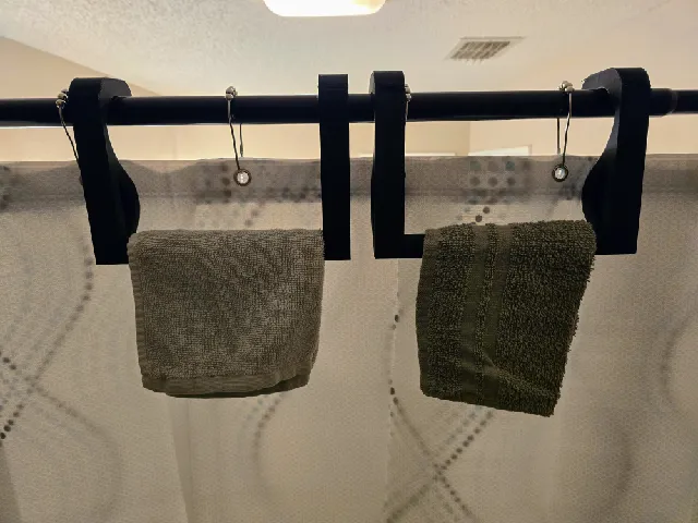 Wash Cloth Hanger for Your Shower