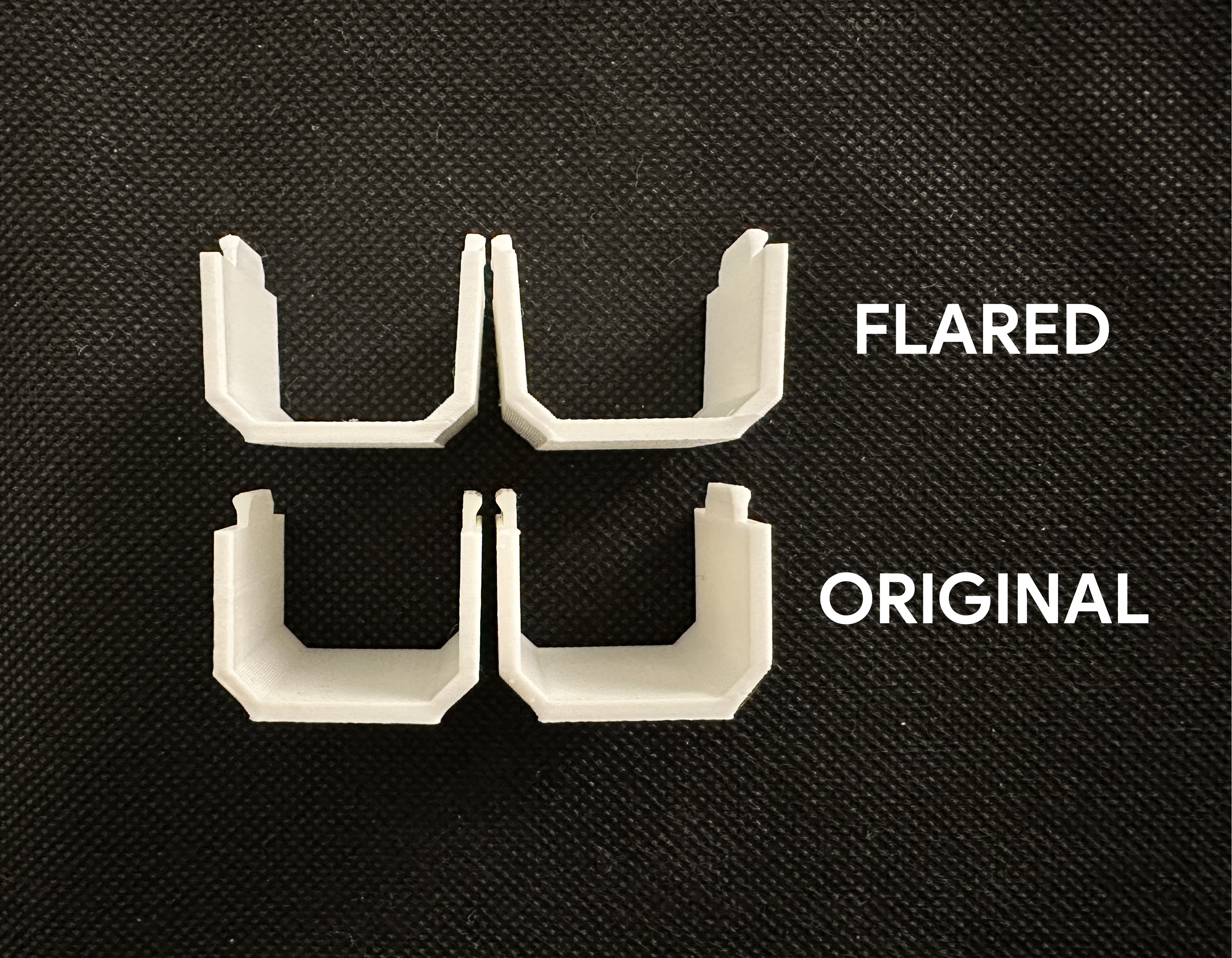 Flared Pinch-Mount Underware Channels — miniatura 3