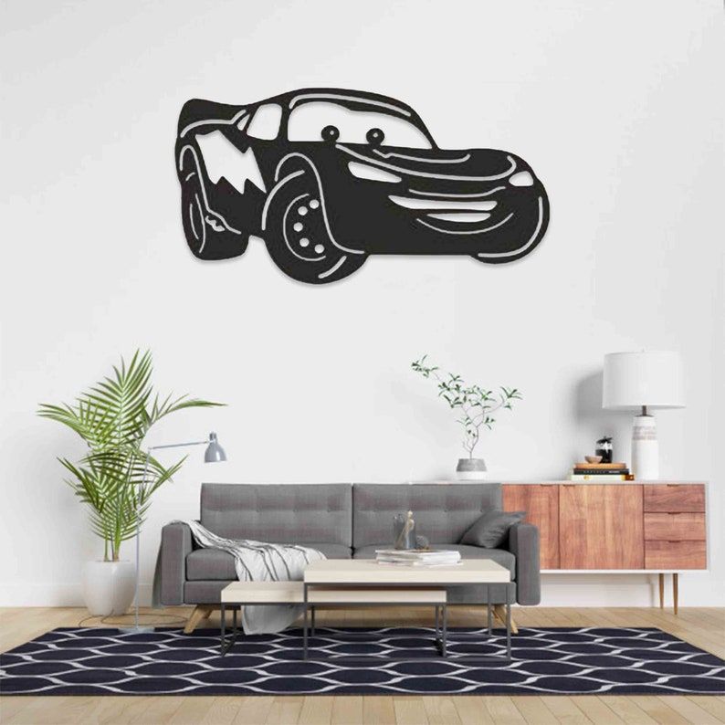 WallArt Disney Cars Lightning McQueen