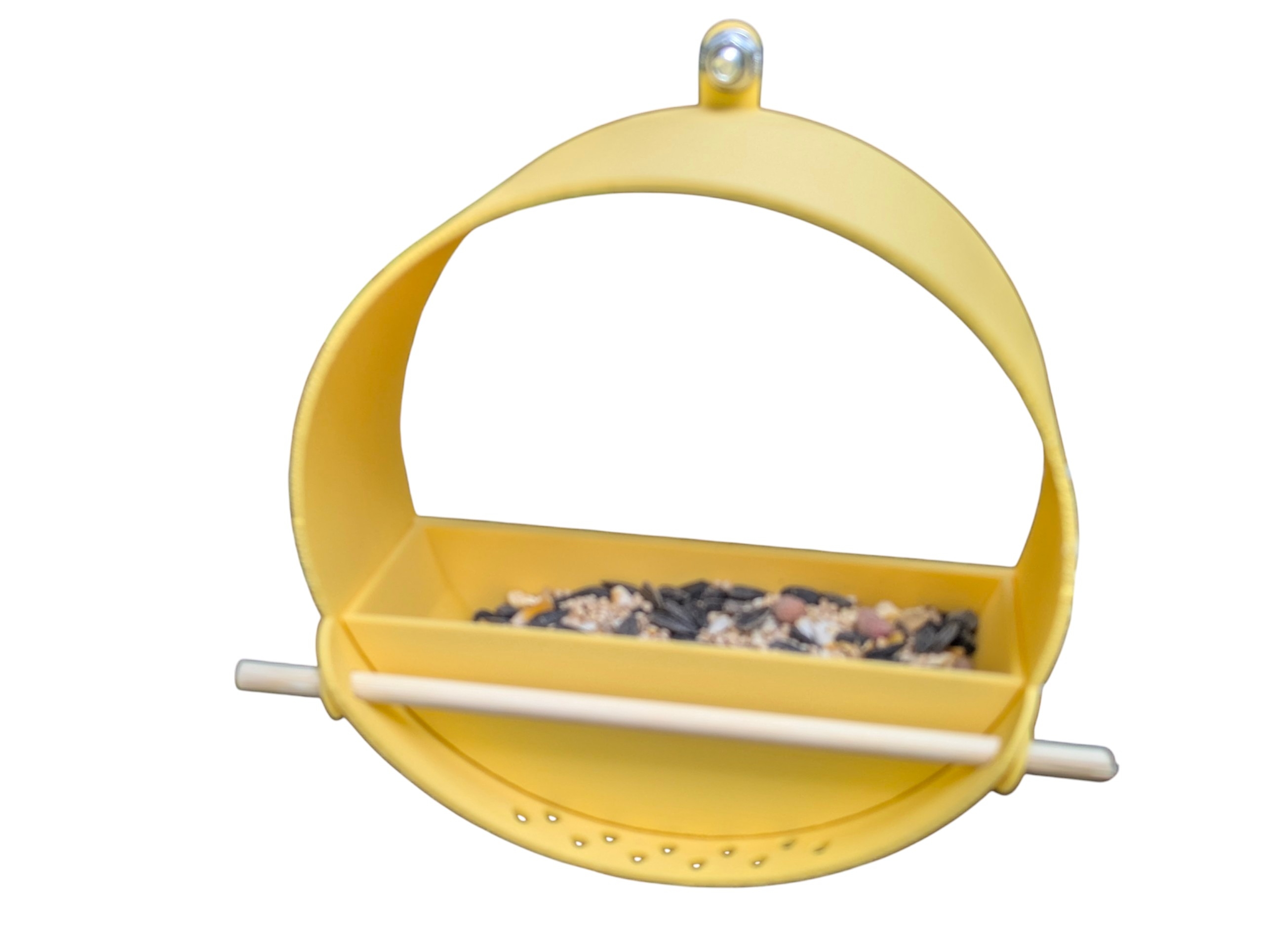 Modern Minimalist Circular Window Bird Feeder