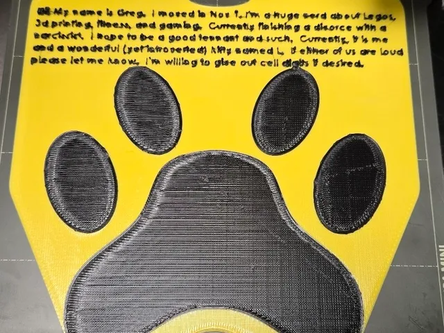 Something for my apartment door, when I moved in