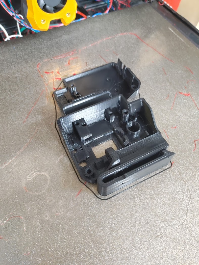 Heltec LoRa32 V3 Meshtastic Case with Buzzer/GPS/Environment sensor, M5Stack CardKB Keyboard-ready 3D model thumbnail