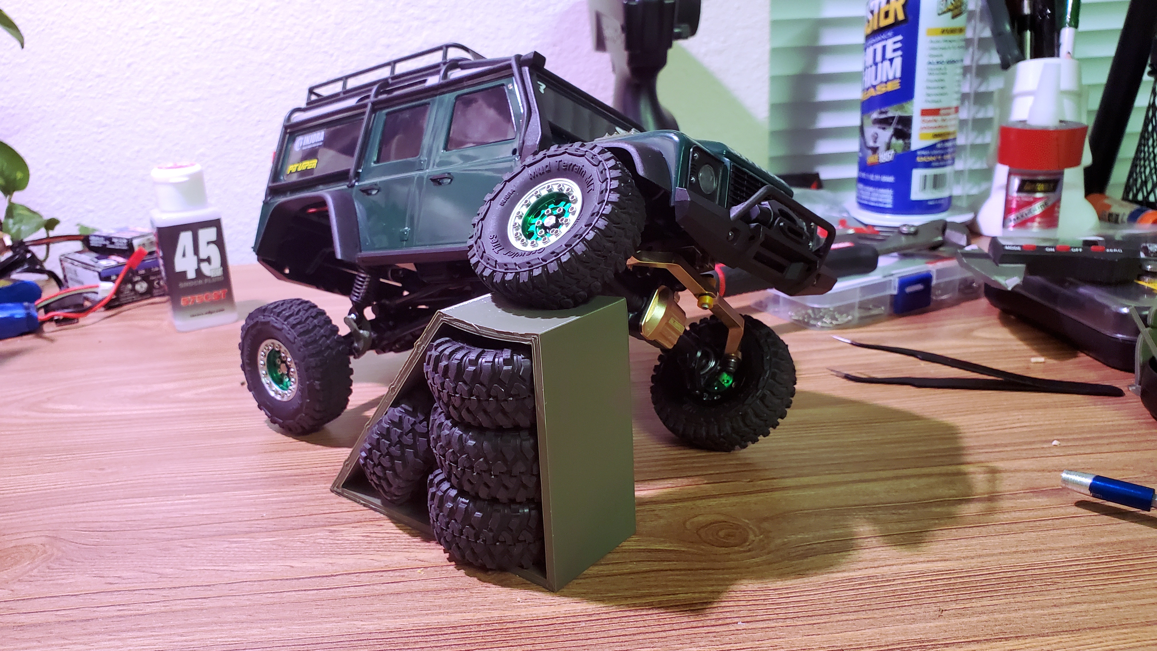 3 inch flex ramp for rc crawler