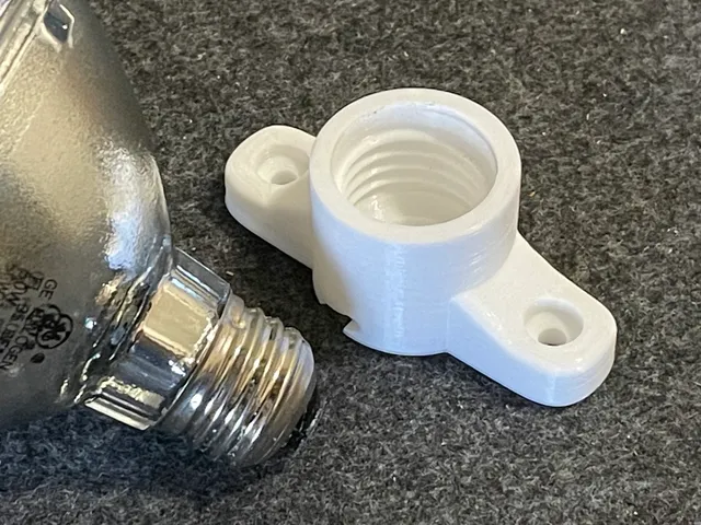 E26 / E27 edison screw light bulb socket connector fitting