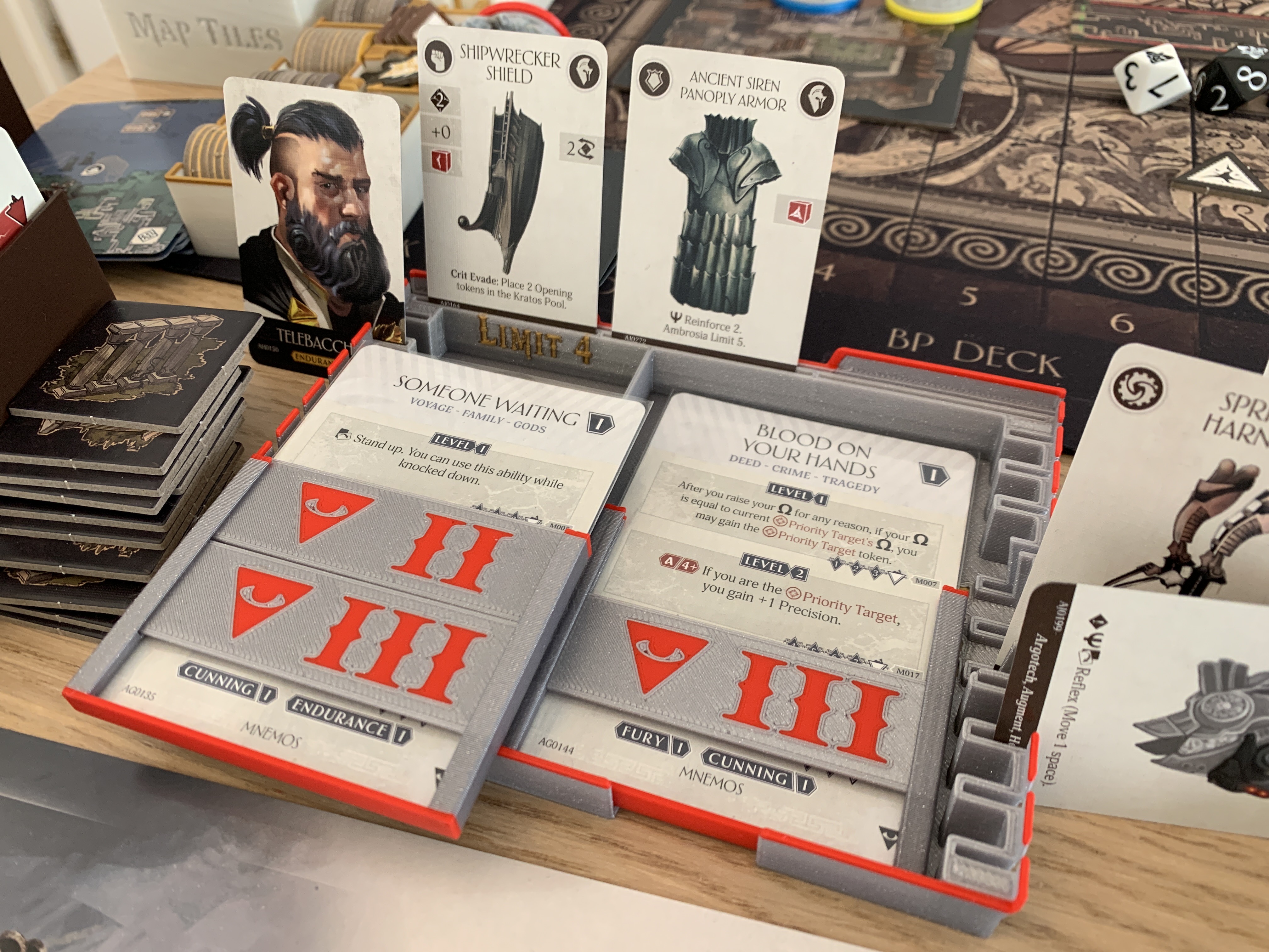 Aeon Trespass: Odyssey - Mnemos Card Trays