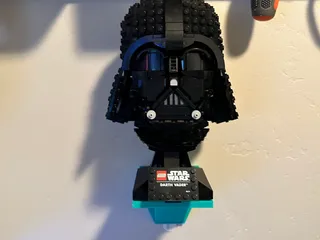 Darth Vader Wall Mount With Support by Joey Aldave Download free STL