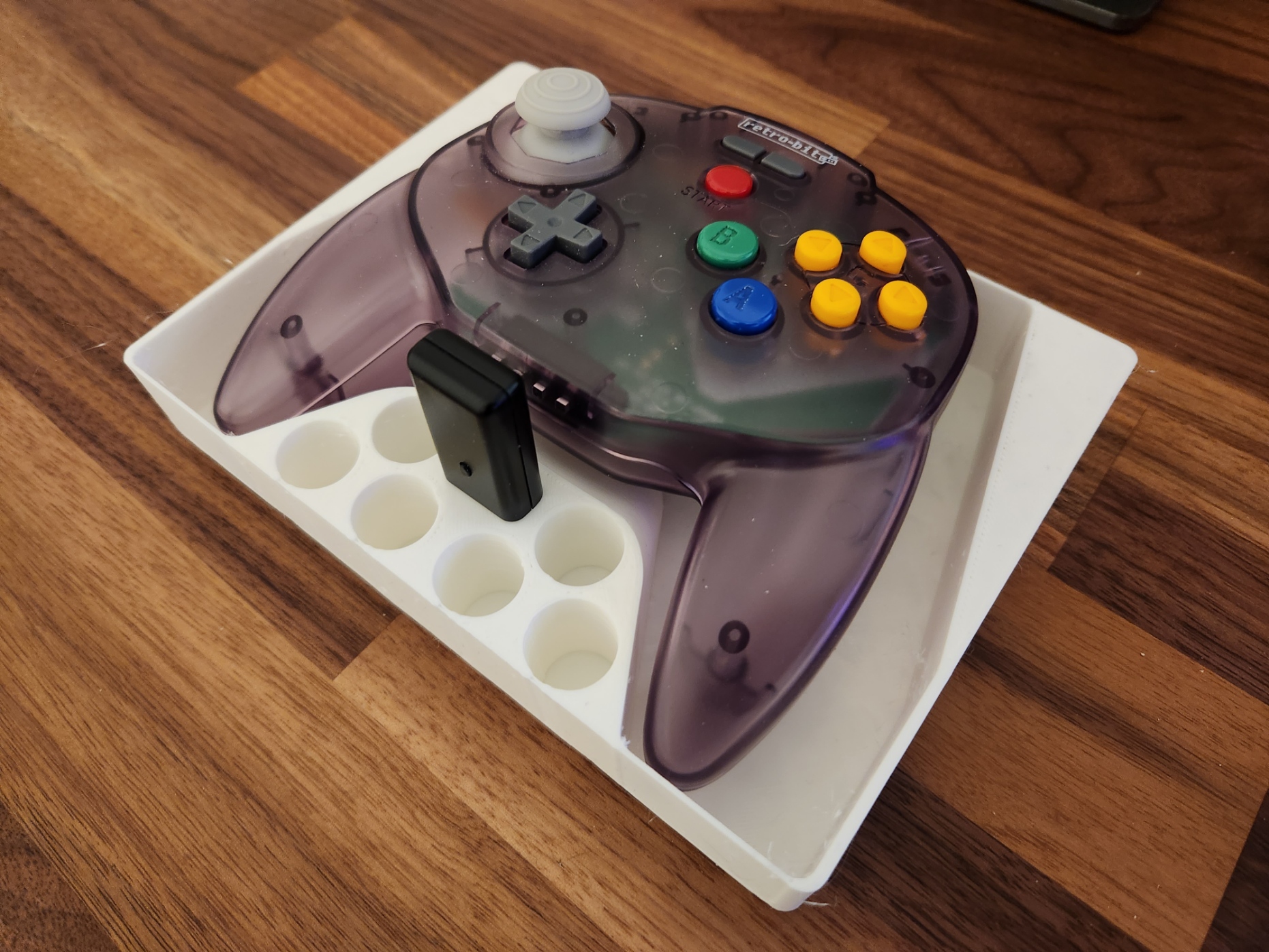 Miniatura 4 do modelo 3D Gridfinity Game Controller Holder (3x4)